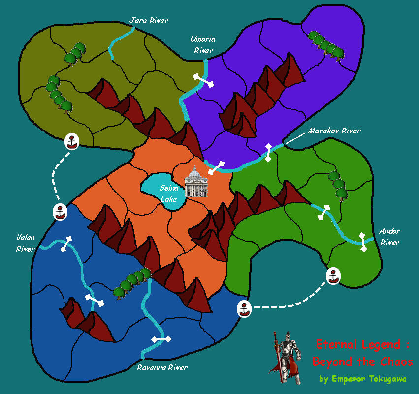 the map
